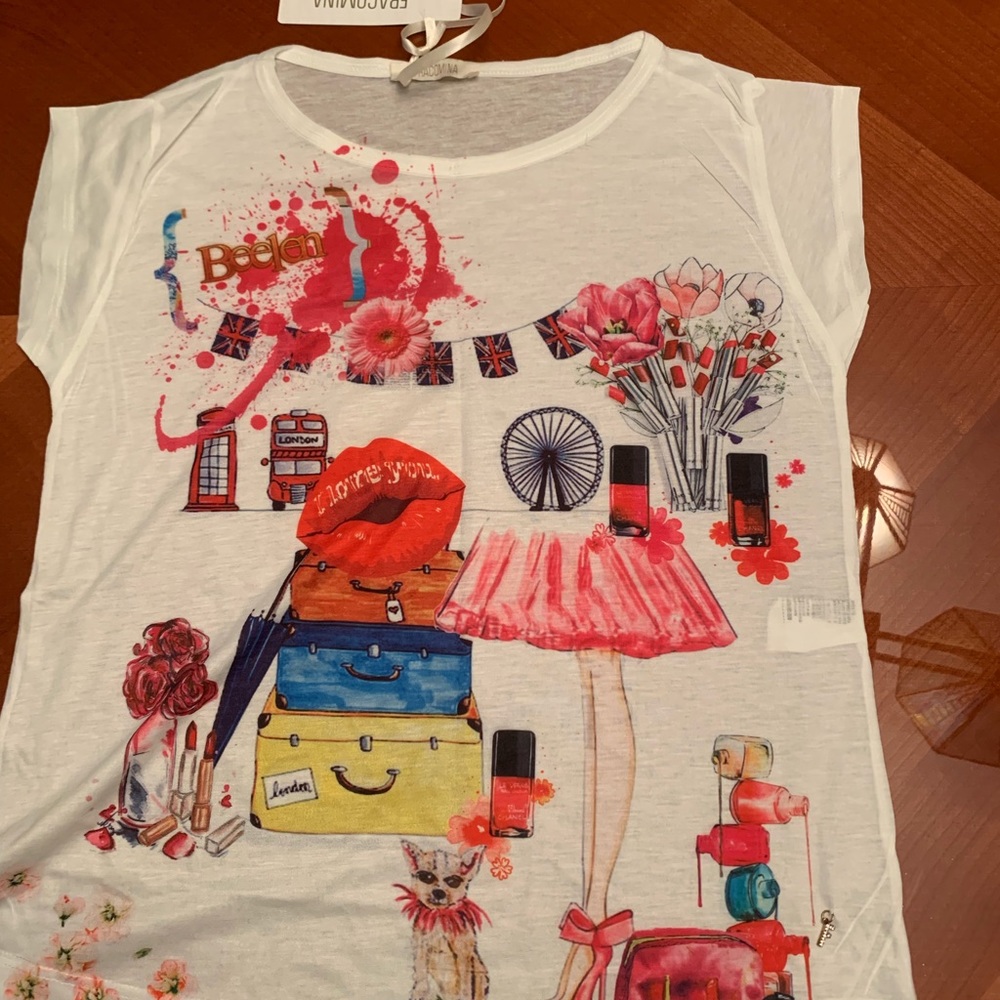 Fracomina graphic t-shirt